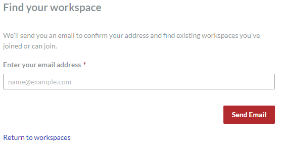 Find your workspace Find your workspace